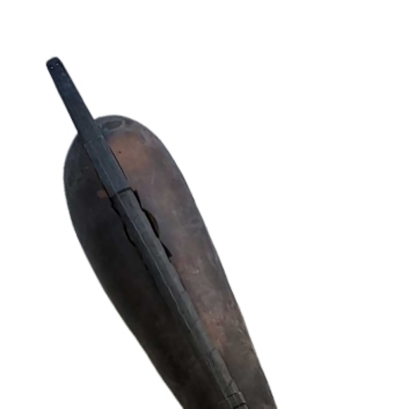 Handcrafted Gourd Stringed Musical Instrument Swamp Fiddle Folk Art - Picture 7 of 14